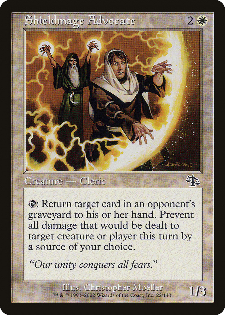 Shieldmage Advocate (JUD-022) [Judgment]