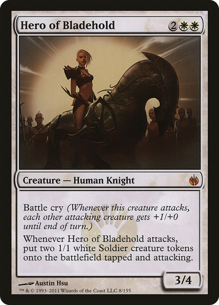 Hero of Bladehold (P11-008) [Magic Player Rewards 2011]