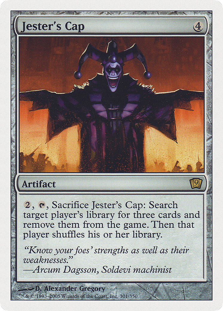 Jester's Cap (9ED-301) [9th Edition] Foil