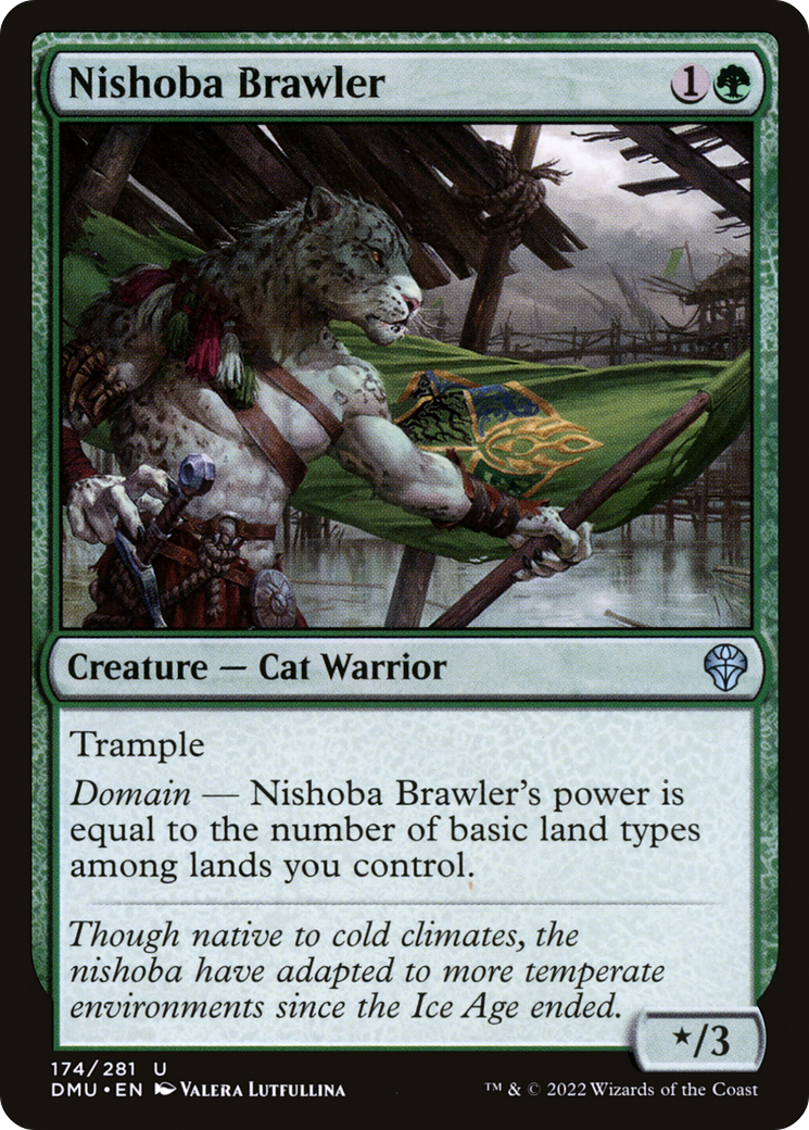 Nishoba Brawler (DMU-174) [Dominaria United]