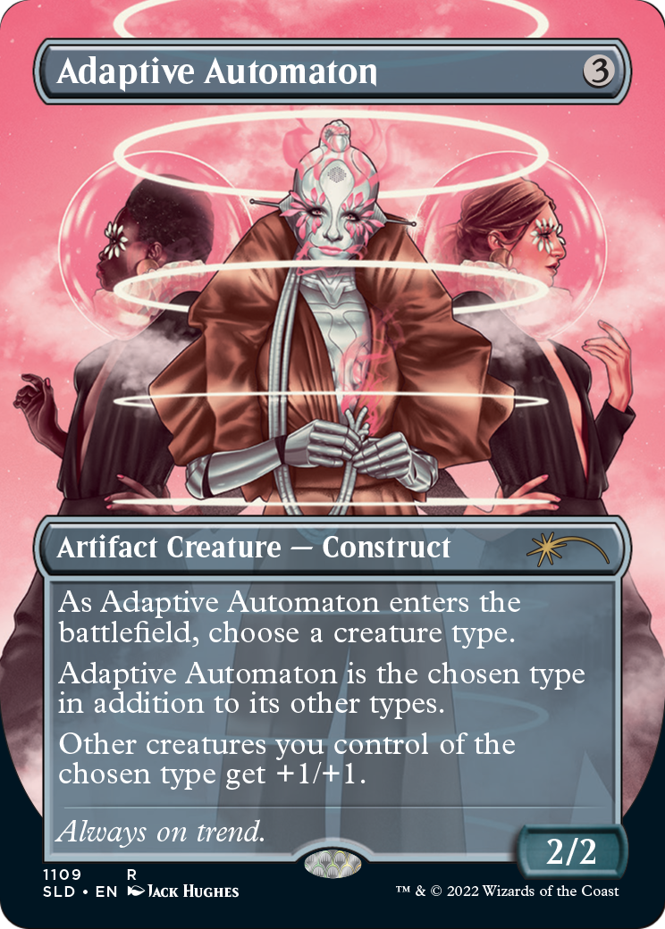 Adaptive Automaton (Borderless) (SLD-1109) [Secret Lair Drop] Foil