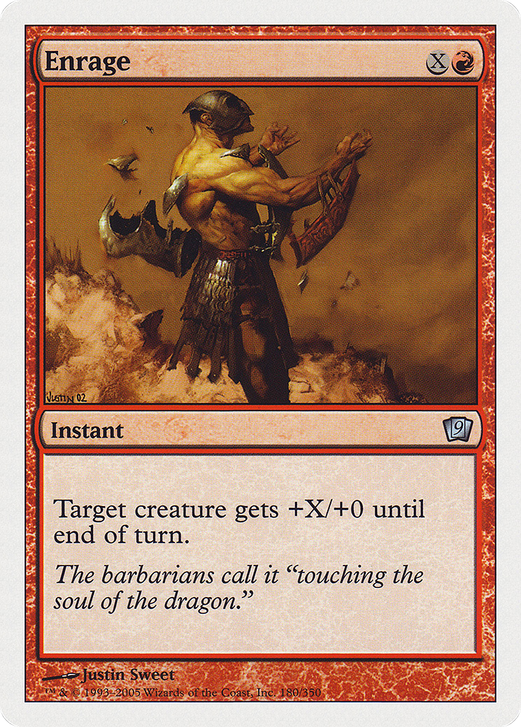 Enrage (9ED-180) [9th Edition] Foil