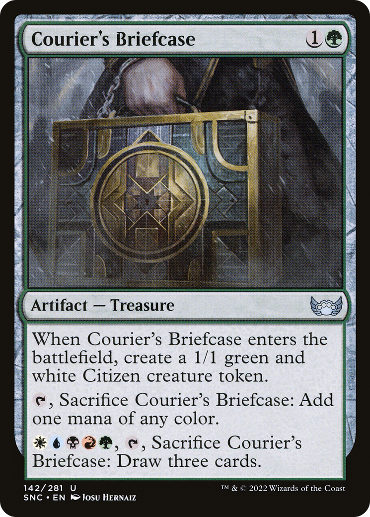 Courier's Briefcase (SNC-142) [Streets of New Capenna]