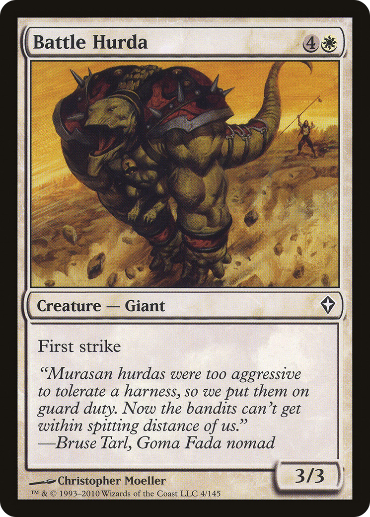 Battle Hurda (WWK-004) [Worldwake]