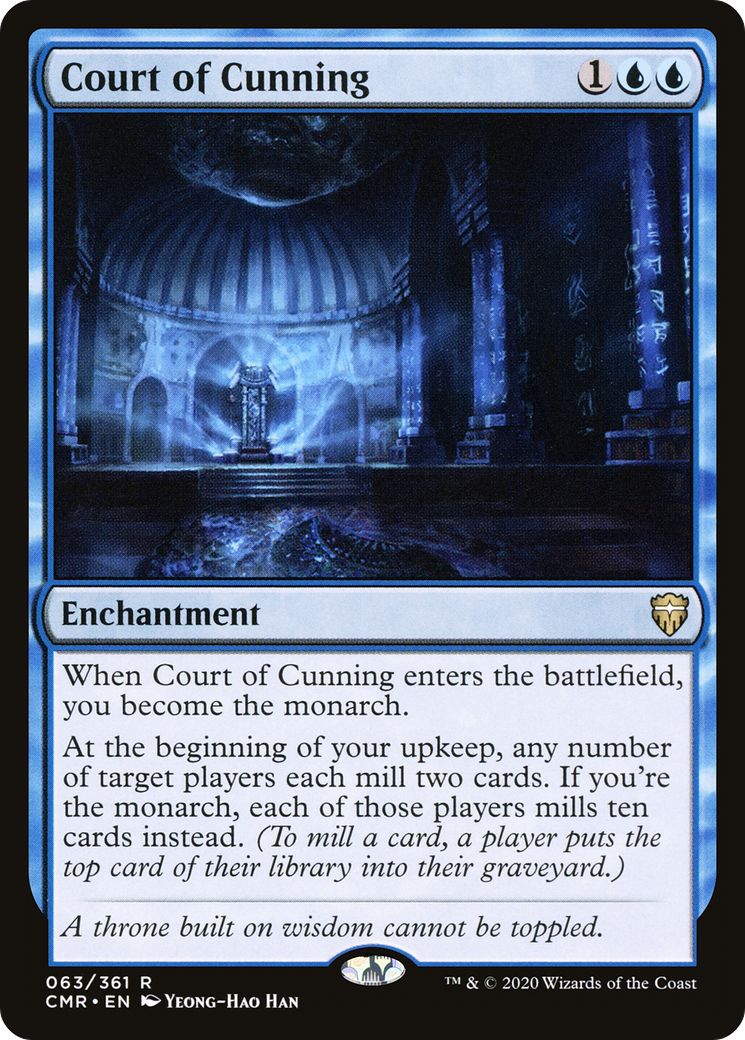 Court of Cunning (CMR-063) [Commander Legends] Foil