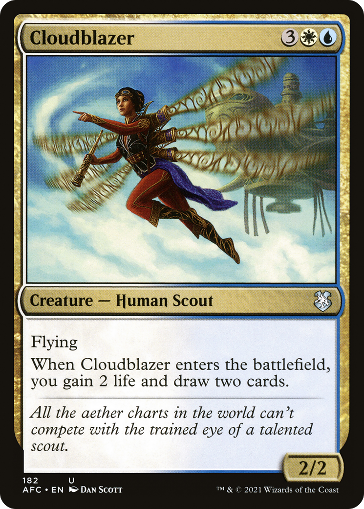Cloudblazer (AFC-182) [Forgotten Realms Commander]