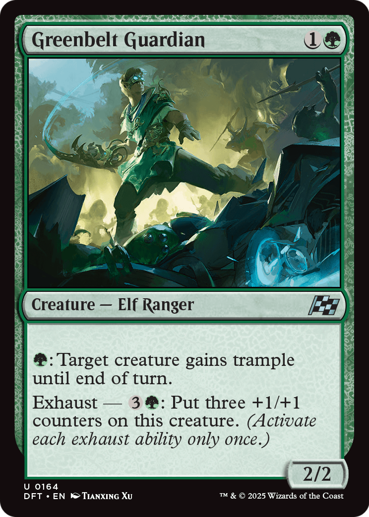Greenbelt Guardian (DFT-164) [Aetherdrift] Foil