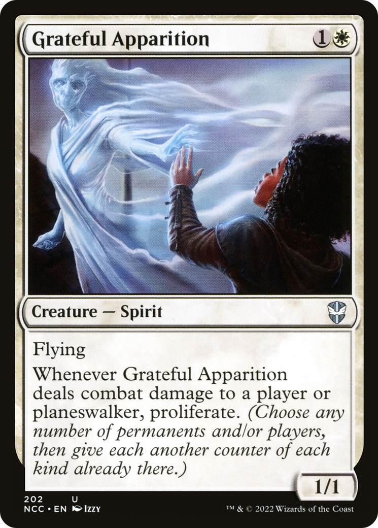 Grateful Apparition (NCC-202) [New Capenna Commander]