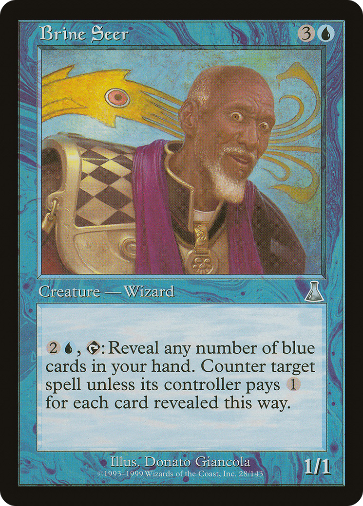 Brine Seer (UDS-028) [Urza's Destiny] Foil