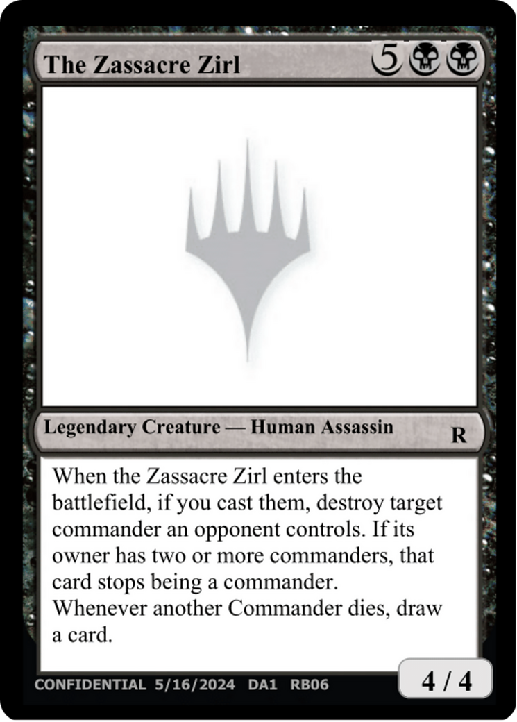 The Zassacre Zirl (UNK-RB06) [Unknown Event]