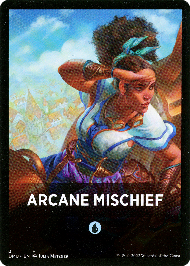 Arcane Mischief (FDMU-003) [Dominaria United Jumpstart Front Cards] Foil