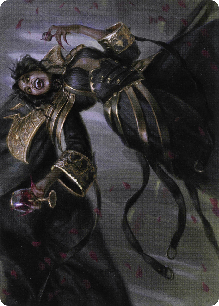 Bloodcrazed Socialite // Bloodcrazed Socialite (AVOW-028) (Borderless) [Crimson Vow Art Series]