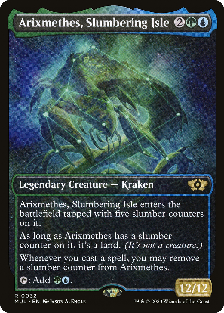 Arixmethes, Slumbering Isle (MUL-032) (Showcase) [Multiverse Legends]