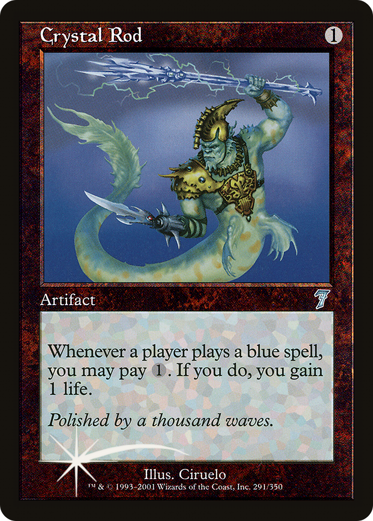 Crystal Rod (7ED-291★) [7th Edition] Foil