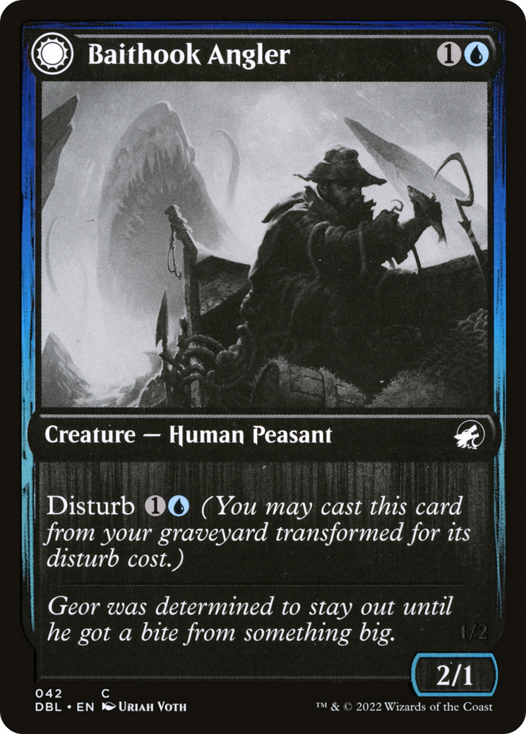 Baithook Angler (DBL-042) [Innistrad: Double Feature] Foil