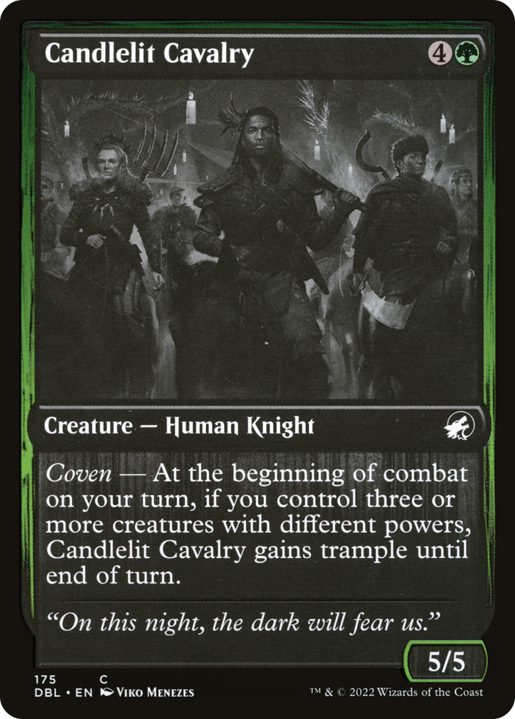Candlelit Cavalry (DBL-175) [Innistrad: Double Feature] Foil