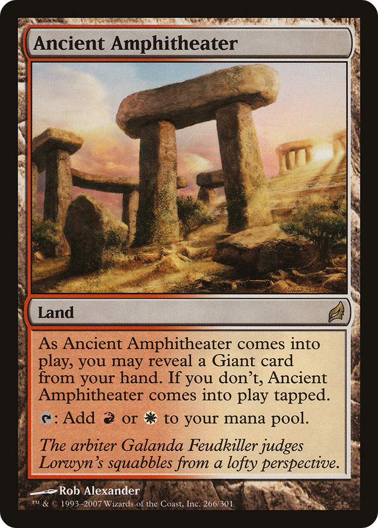 Ancient Amphitheater (LRW-266) [Lorwyn]