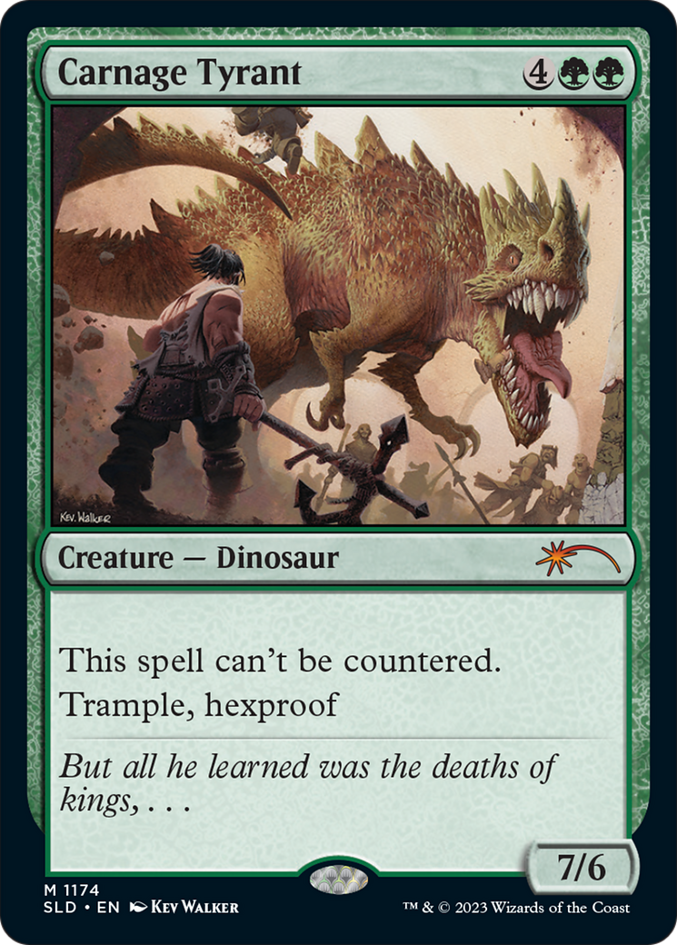 Carnage Tyrant (SLD-1174) [Secret Lair Drop] Foil