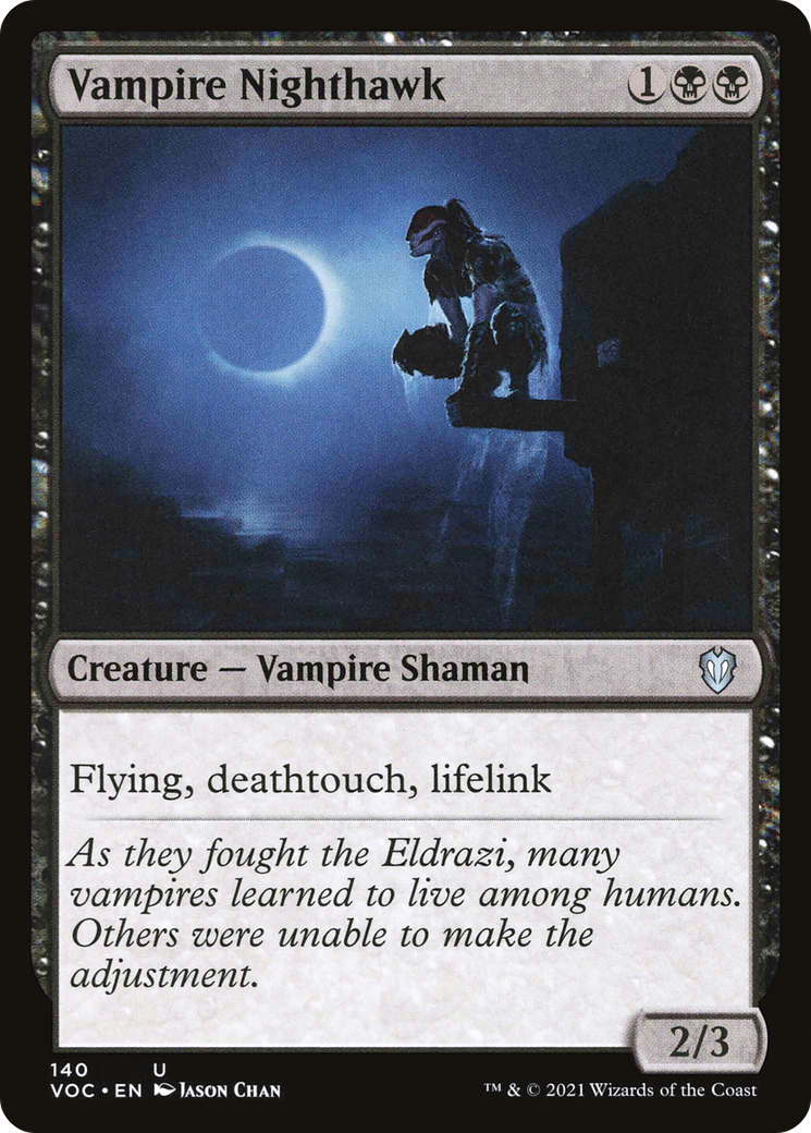 Vampire Nighthawk (VOC-140) [Crimson Vow Commander]