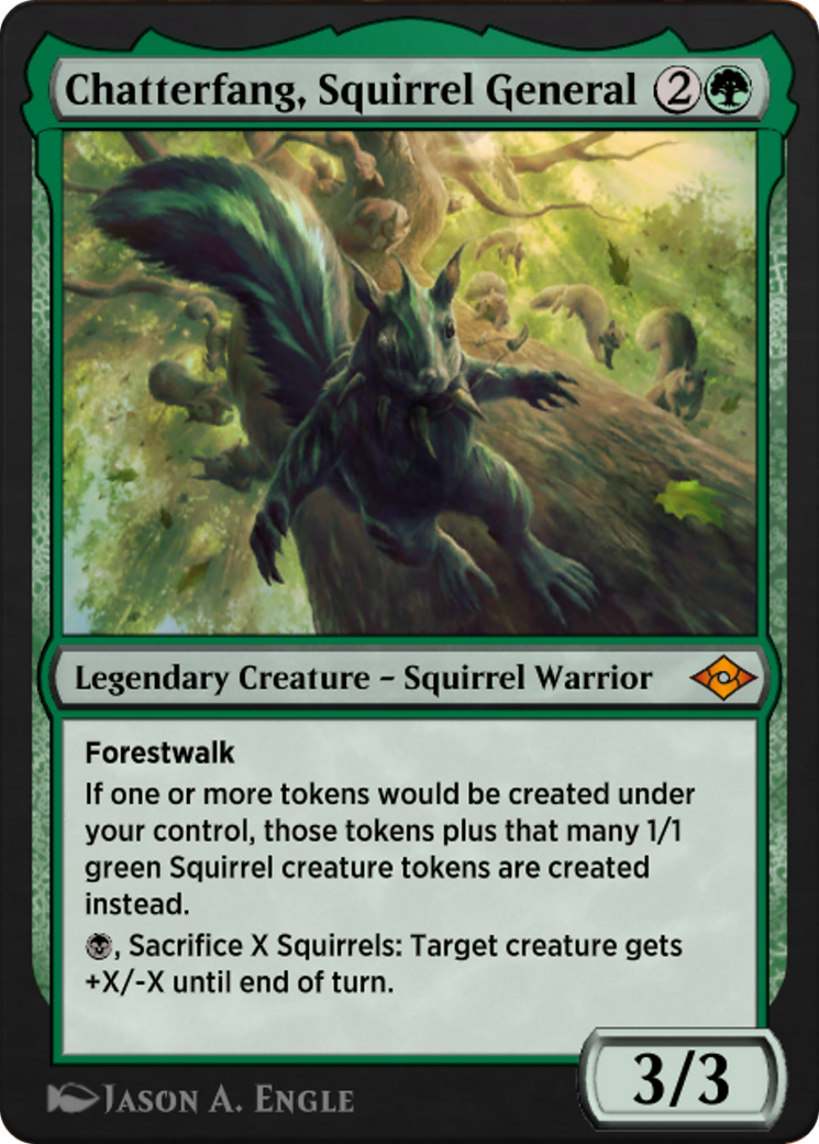 Chatterfang, Squirrel General (J21-552) [Jumpstart: Historic Horizons]