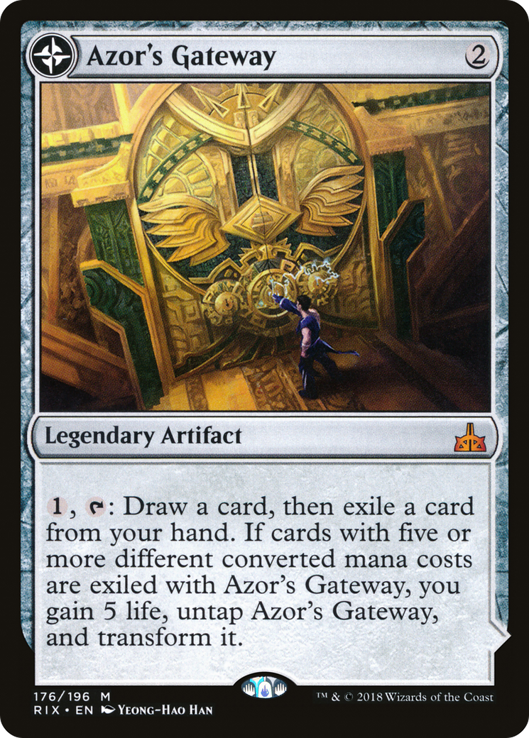 Azor's Gateway (RIX-176) [Rivals of Ixalan] Foil