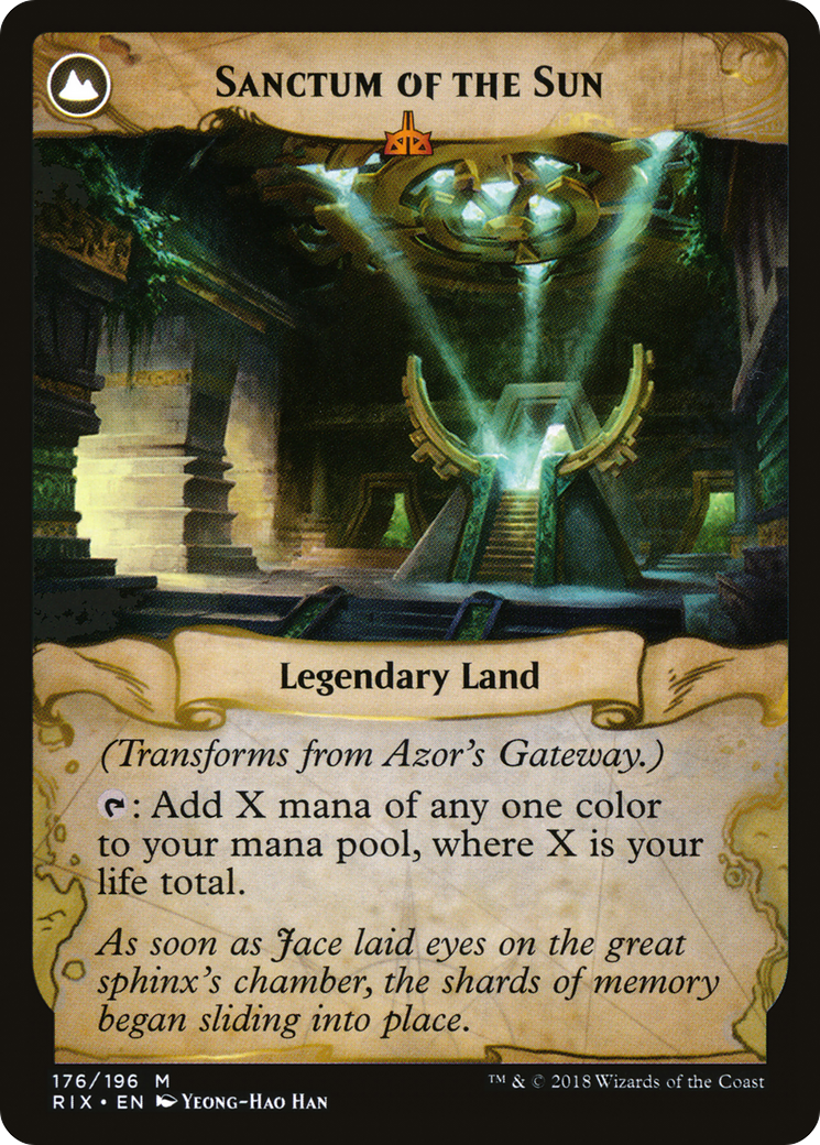 Azor's Gateway (RIX-176) [Rivals of Ixalan] Foil