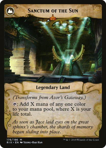 Azor's Gateway (RIX-176) [Rivals of Ixalan] Foil