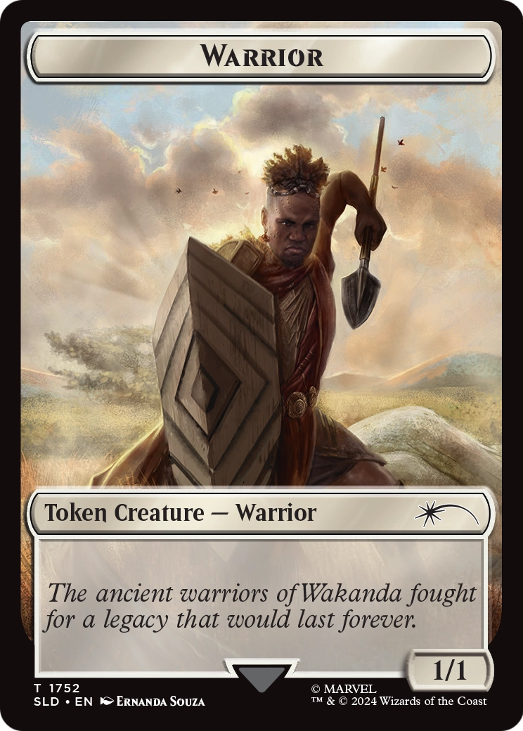Warrior (SLD-1752) [Secret Lair Drop] Foil