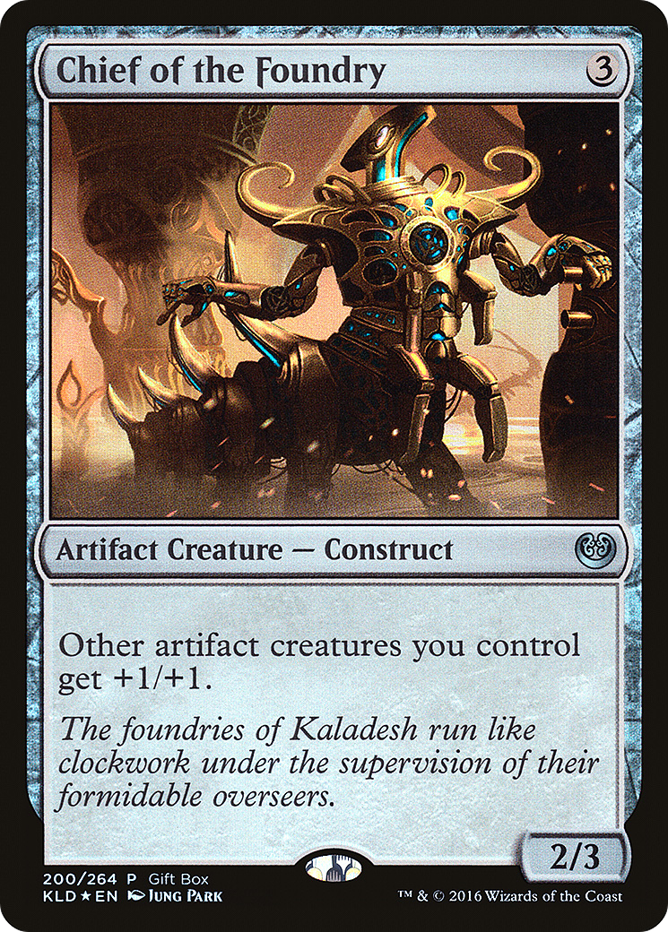 Chief of the Foundry (GBP-200) [Kaladesh Promos] Foil