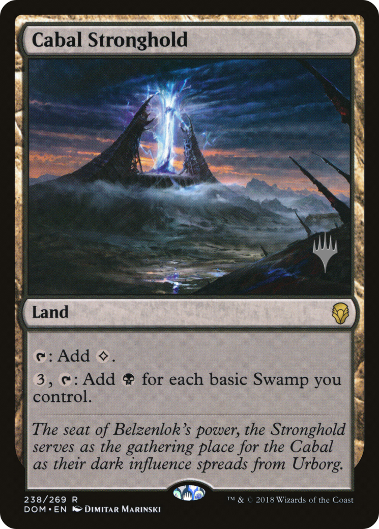 Cabal Stronghold (PPM20-238) [Promo Pack: Dominaria Promos]