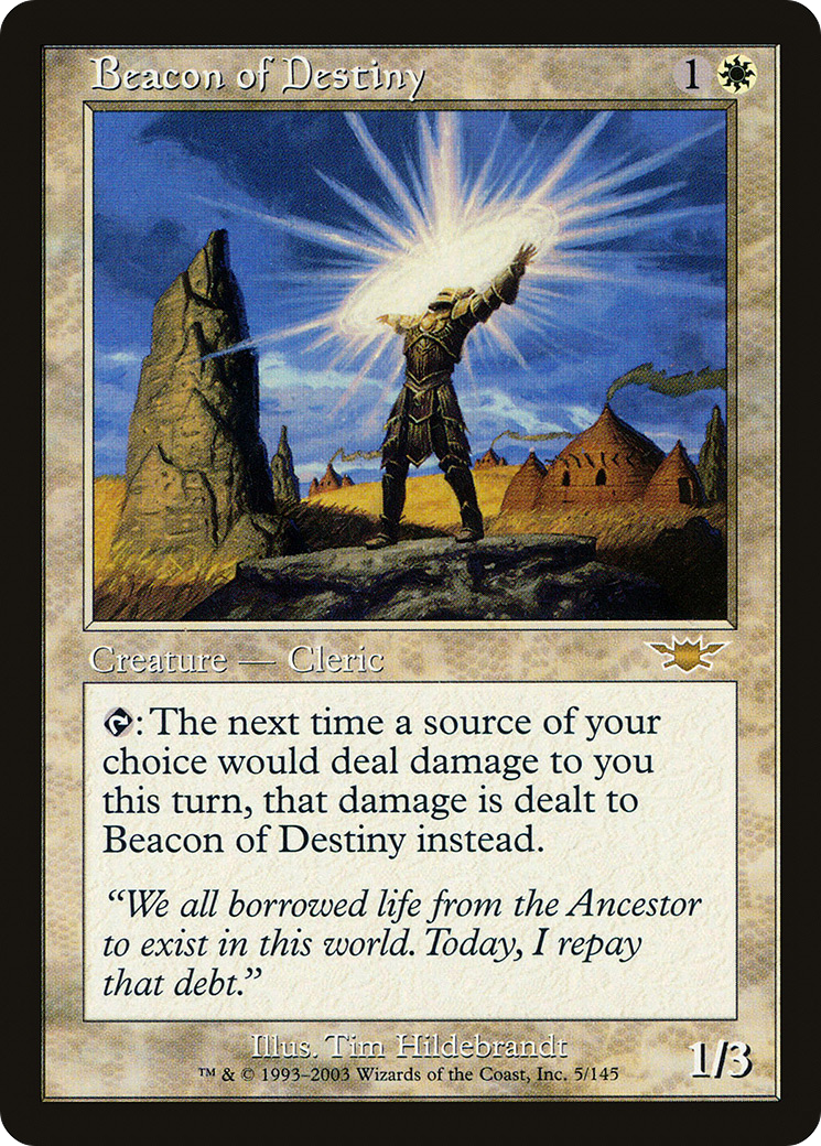 Beacon of Destiny (LGN-005) [Legions] Foil