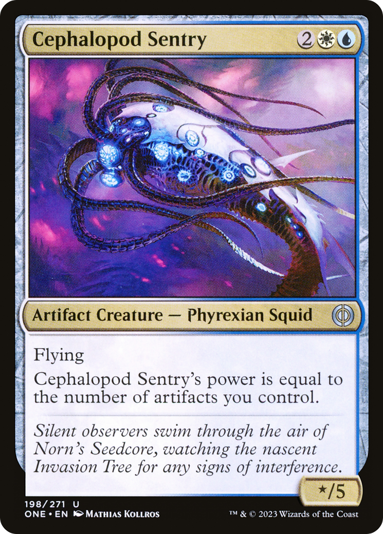 Cephalopod Sentry (ONE-198) [Phyrexia: All Will Be One]