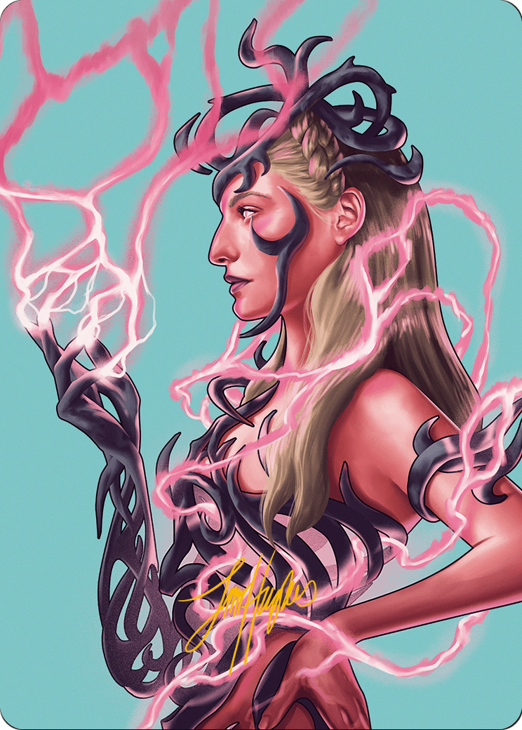 Breya, Etherium Shaper // Breya, Etherium Shaper (AMH3-049) (Borderless) [Modern Horizons 3 Art Series]