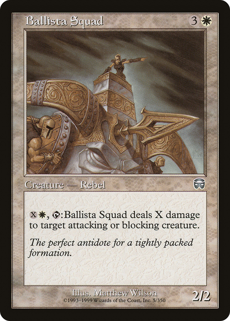 Ballista Squad (MMQ-005) [Mercadian Masques] Foil