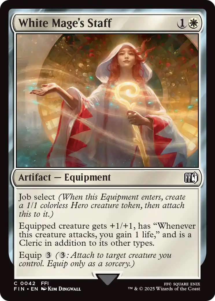 White Mage's Staff (FIN-042) [FINAL FANTASY] Foil