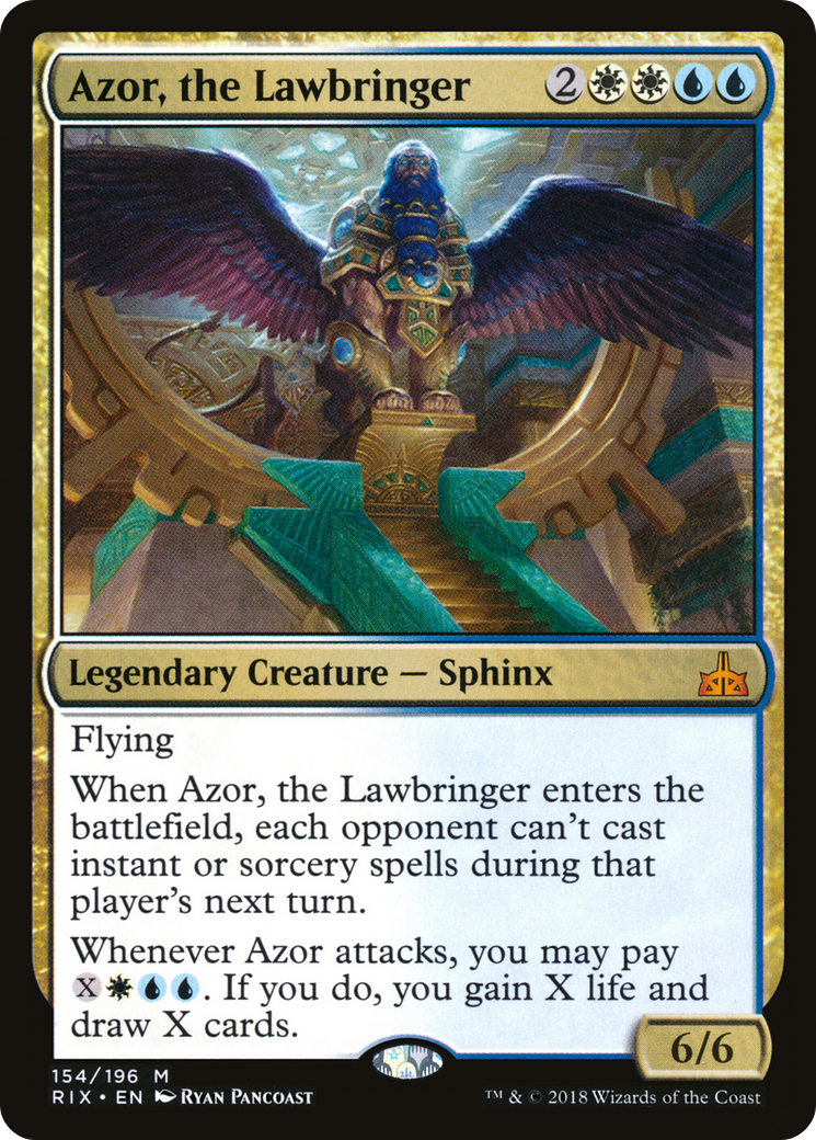 Azor, the Lawbringer (RIX-154) [Rivals of Ixalan]