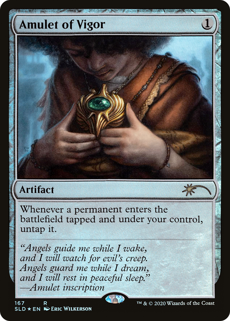 Amulet of Vigor (SLD-167) [Secret Lair Drop] Foil
