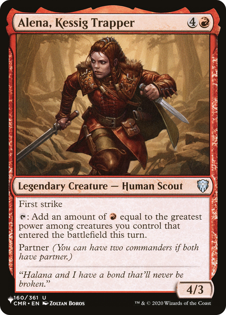 Alena, Kessig Trapper (LIST-CMR-160) [The List]