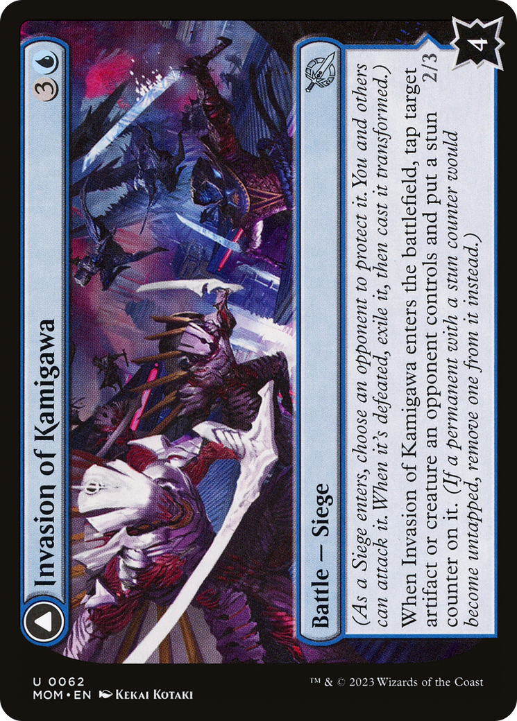 Invasion of Kamigawa (MOM-062) [March of the Machine] Foil