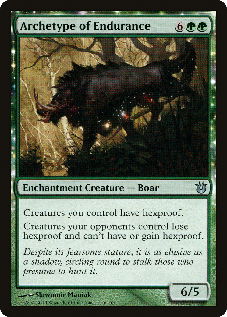 Archetype of Endurance (BNG-116) [Born of the Gods]