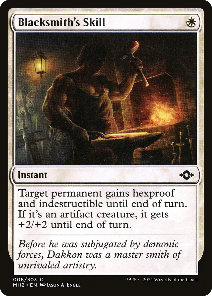Blacksmith's Skill (MH2-006) [Modern Horizons 2] Foil