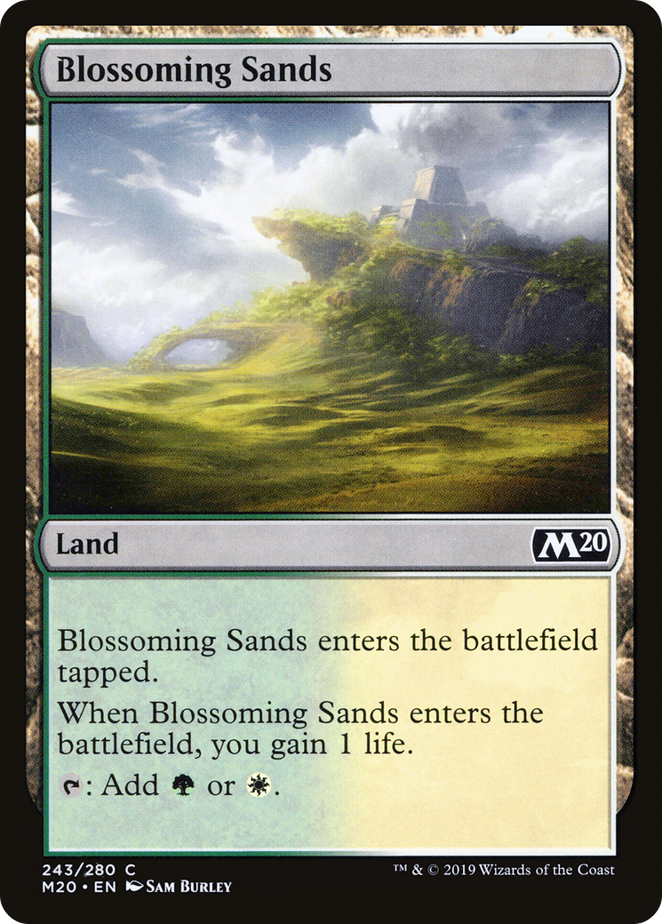 Blossoming Sands (M20-243) [Core Set 2020]