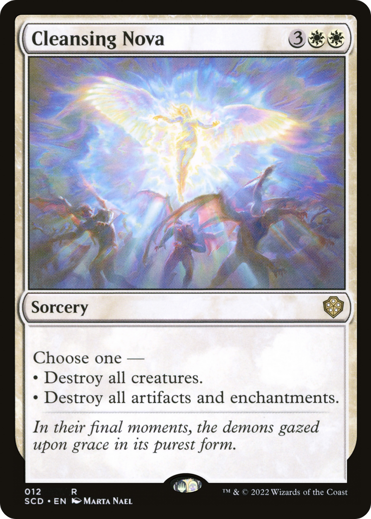 Cleansing Nova (SCD-012) [Starter Commander Decks]