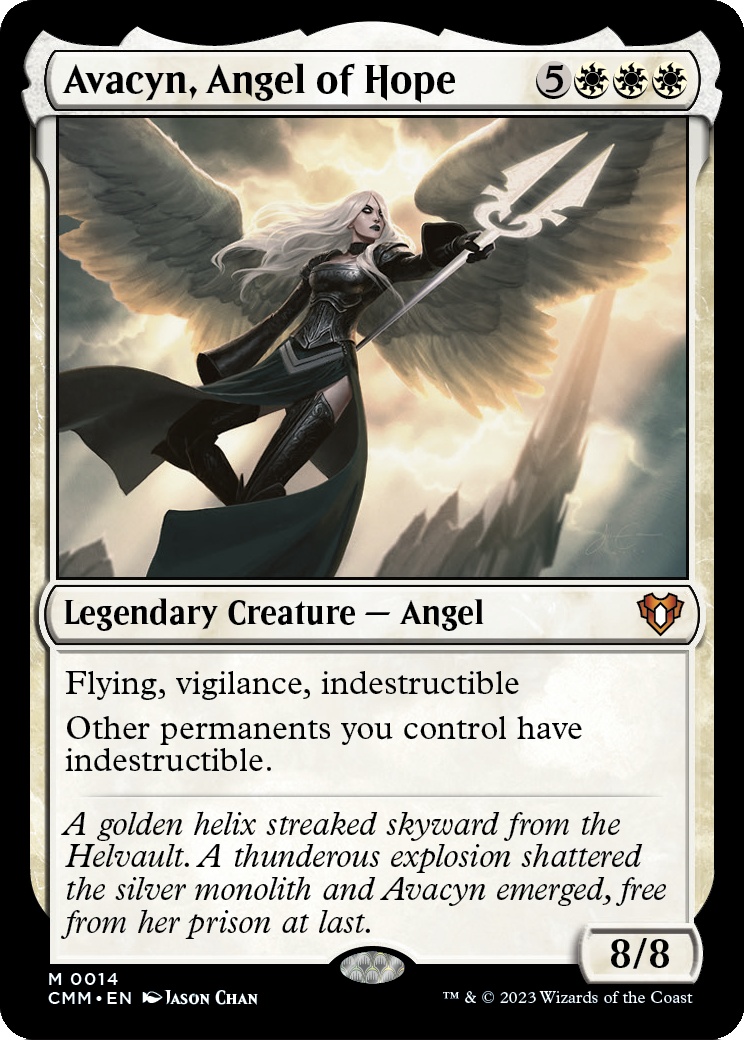 Avacyn, Angel of Hope (CMM-014) [Commander Masters]