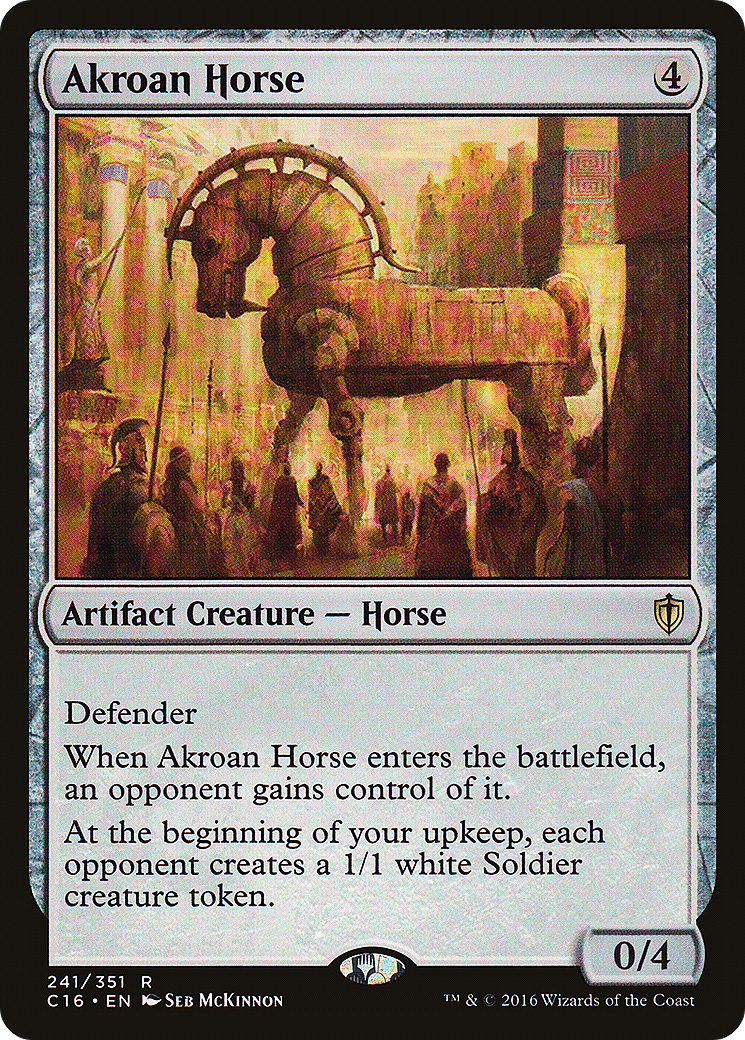 Akroan Horse (C16-241) [Commander 2016]