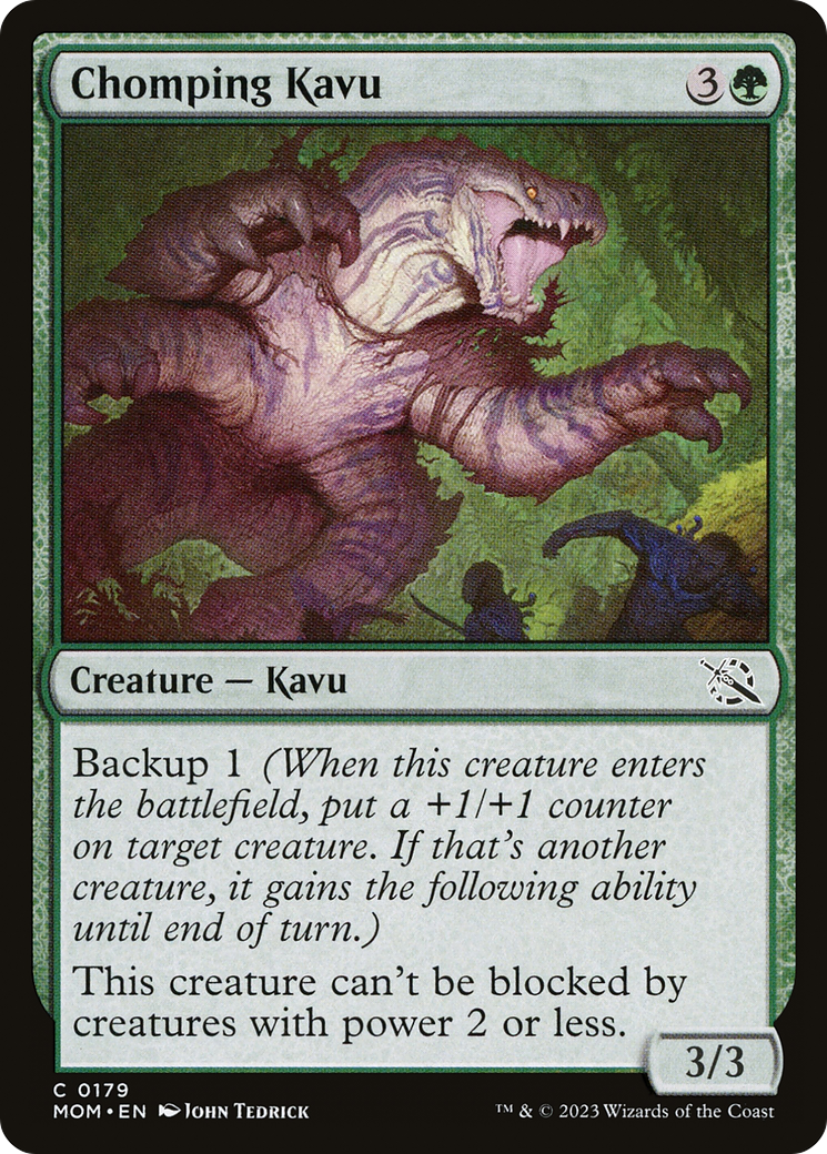Chomping Kavu (MOM-179) [March of the Machine]