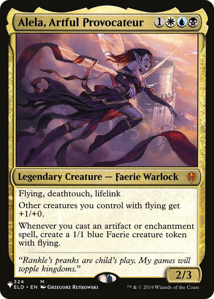 Alela, Artful Provocateur (LIST-ELD-324) [The List]