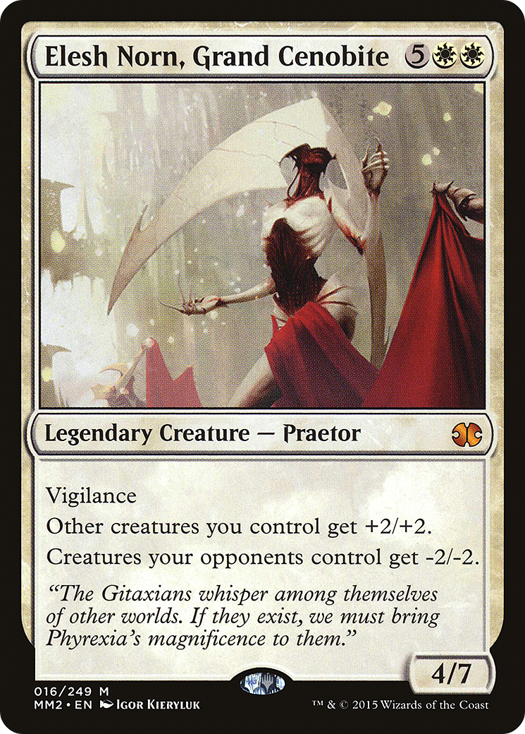 Elesh Norn, Grand Cenobite (MM2-016) [Modern Masters 2015] Foil
