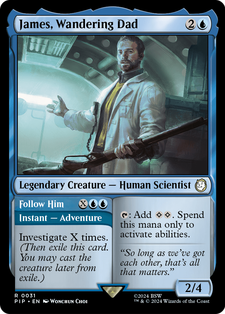 James, Wandering Dad (PIP-031) [Fallout] Foil