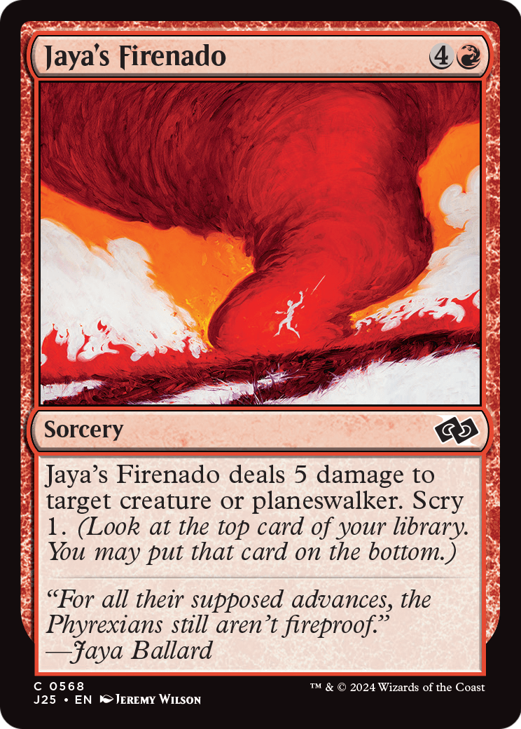 Jaya's Firenado (J25-568) [Foundations Jumpstart]